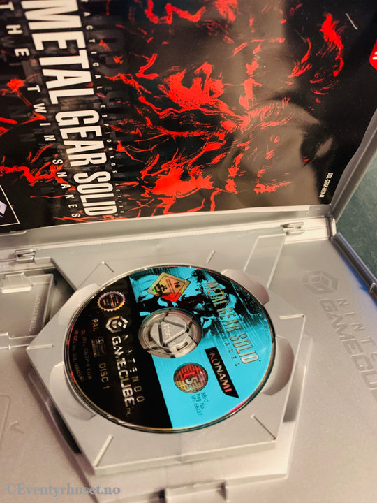 Metal Gear Solid. The Twin Snakes (Player's Choice). Gamecube.