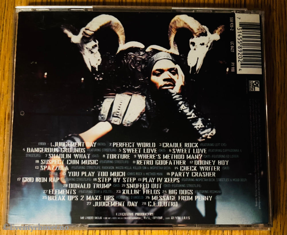 Method Man 1998 Tical 2000: Judgement Day . CD.