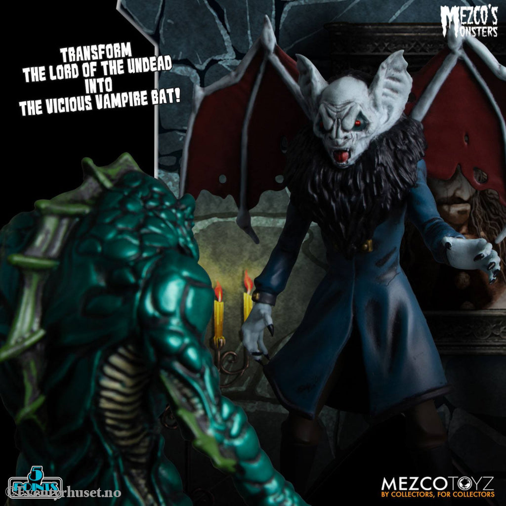 Mezco’s Monsters 5 Points Action Figures Tower of Fear Deluxe Set 9 cm. Mint In Sealed Box (MISB)! Actionfigur