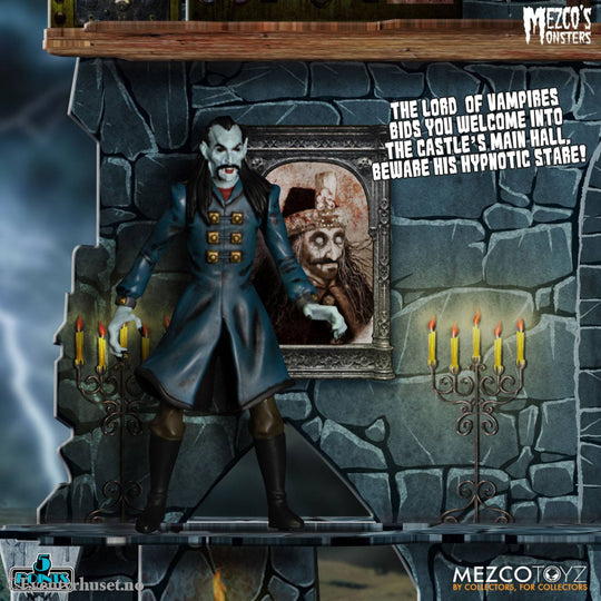 Mezco’s Monsters 5 Points Action Figures Tower of Fear Deluxe Set 9 cm. Mint In Sealed Box (MISB)! Actionfigur