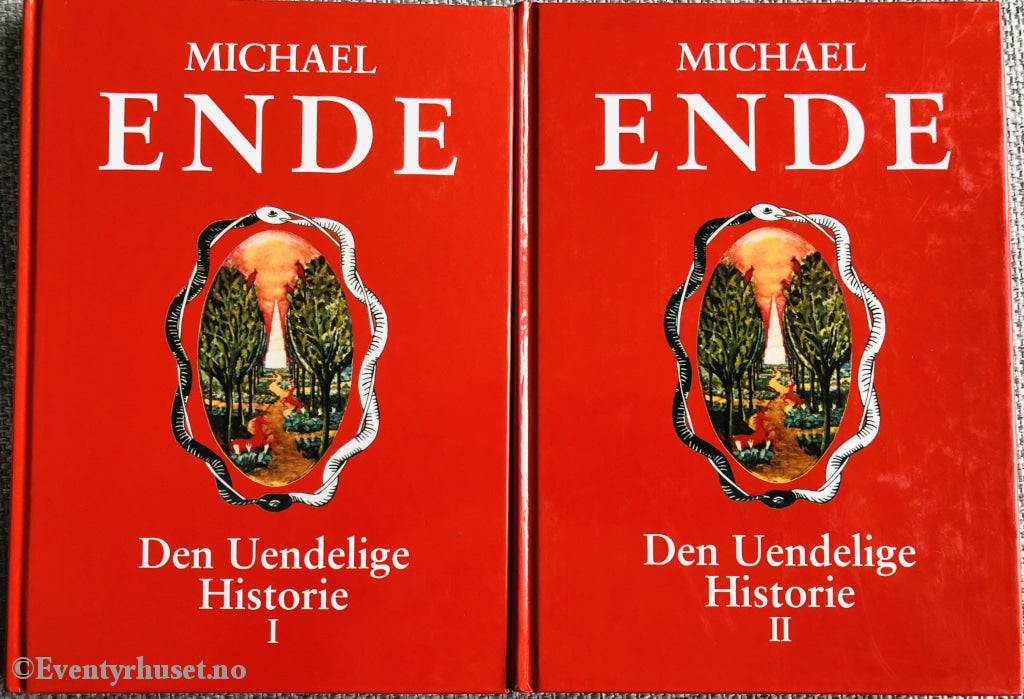 Michael Ende. 1992 (1979). Den Uendelige Historie 1 & 2 (To Bind). Fortelling