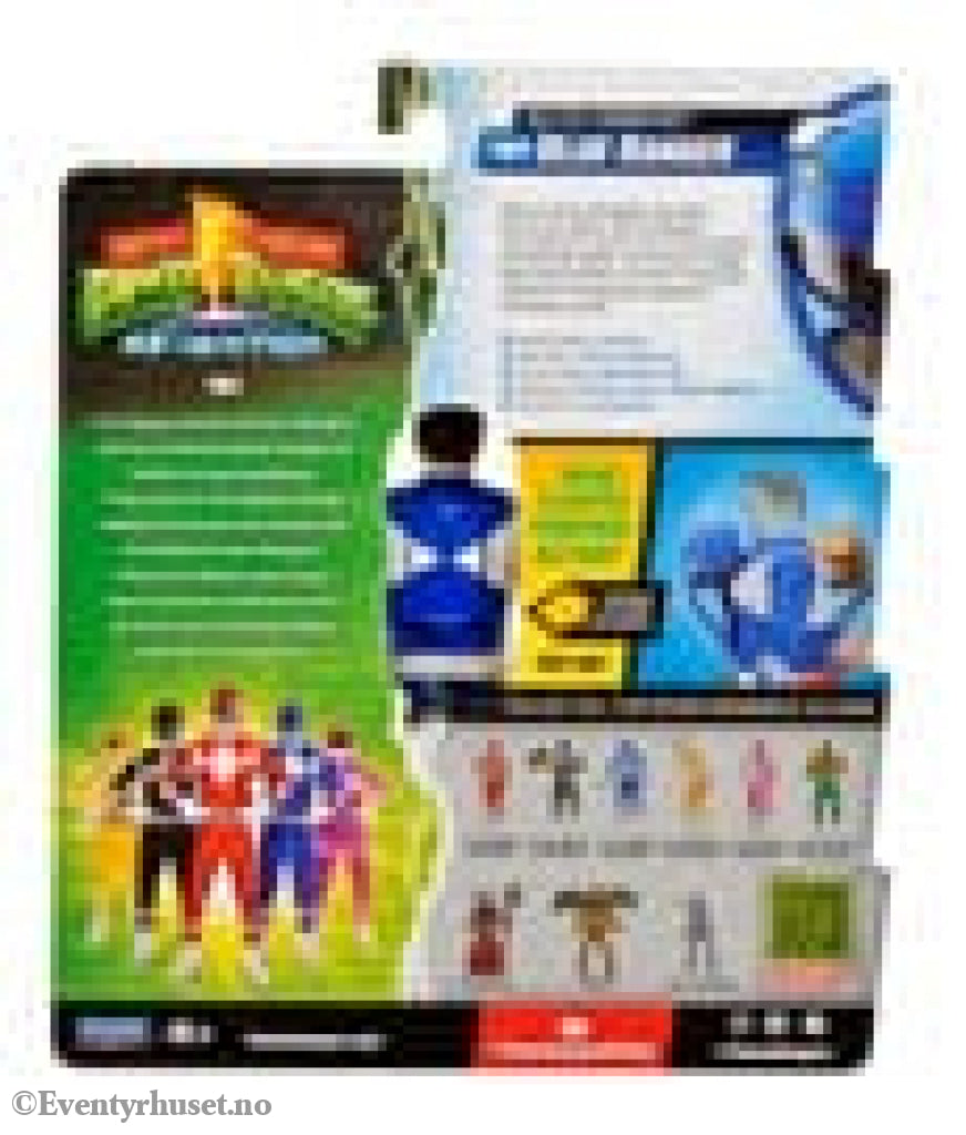 Mighty Morphin Power Rangers Action Figure Auto-Morphin Blue Ranger 12 cm Actionfigur
