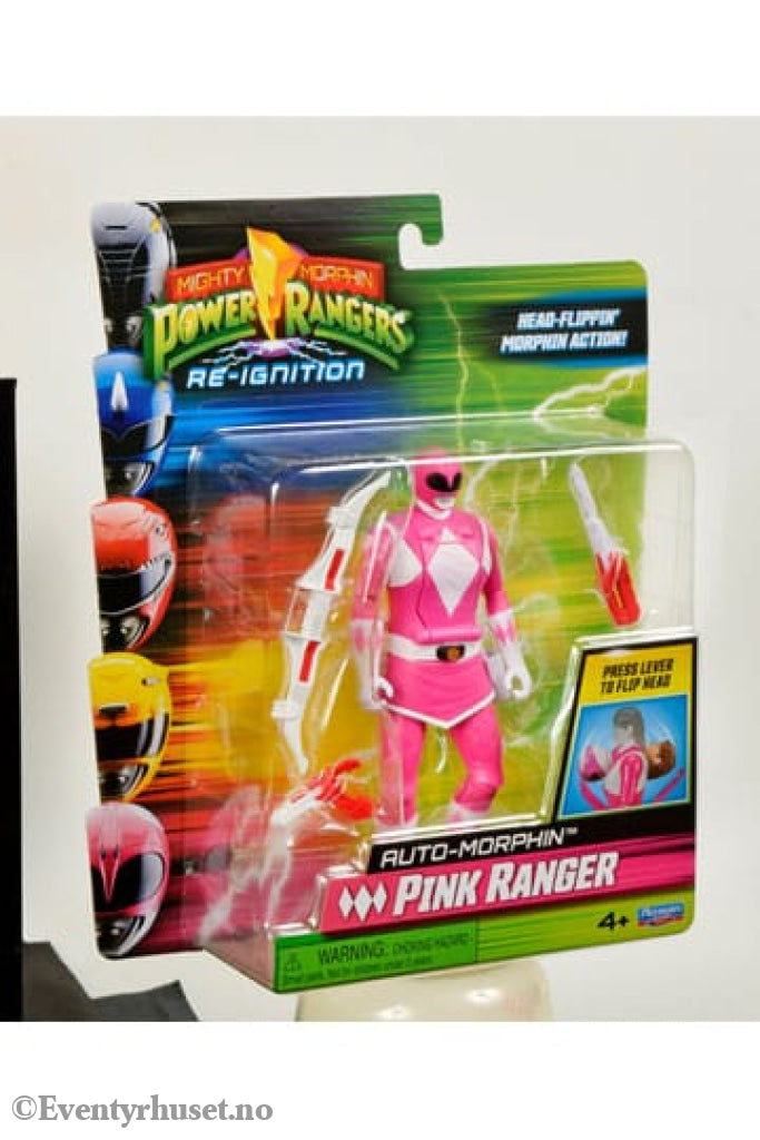 Mighty Morphin Power Rangers Action Figure Auto-Morphin Pink Ranger 12 cm Actionfigur