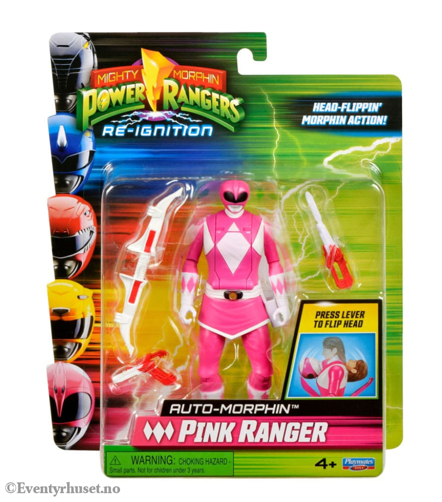 Mighty Morphin Power Rangers Action Figure Auto-Morphin Pink Ranger 12 cm Actionfigur