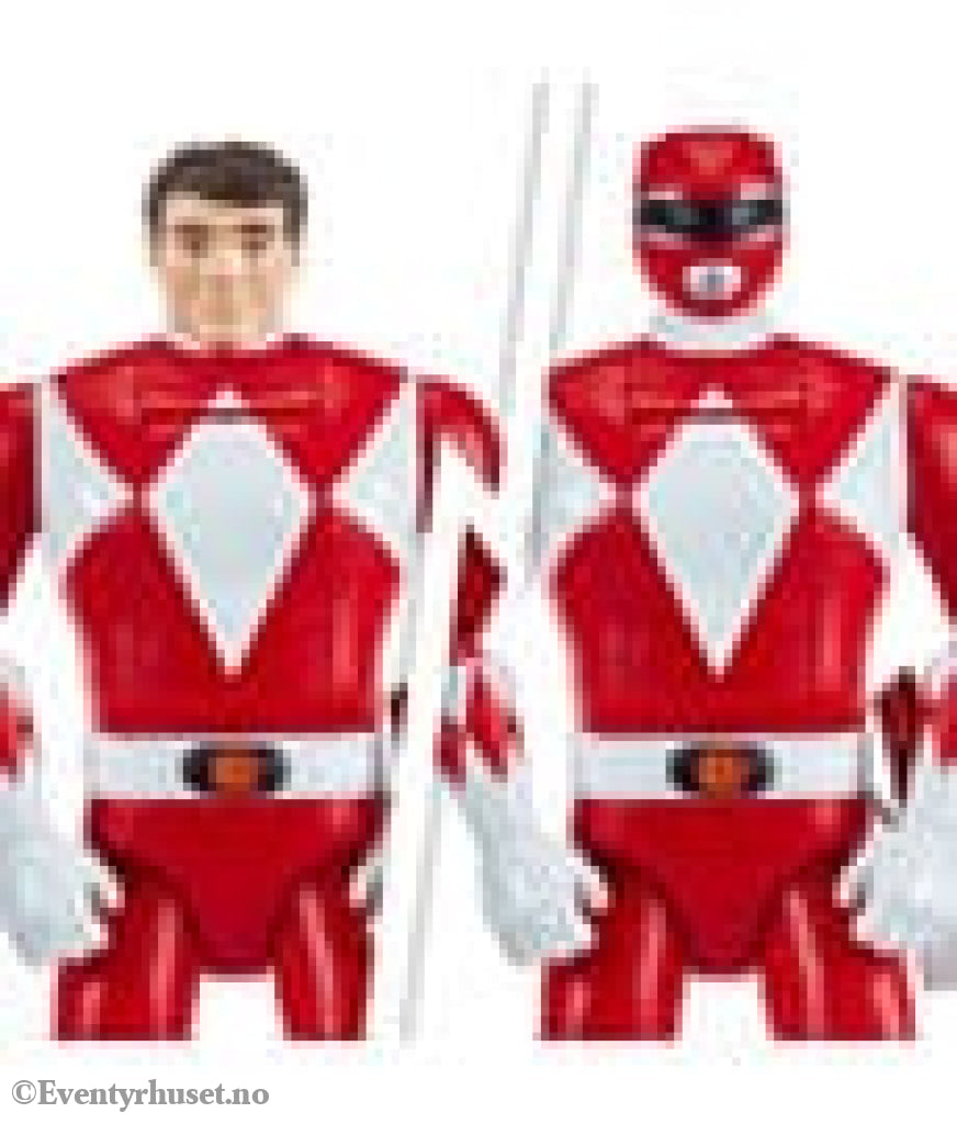 Mighty Morphin Power Rangers Action Figure Auto-Morphin Red Ranger 12 cm Actionfigur