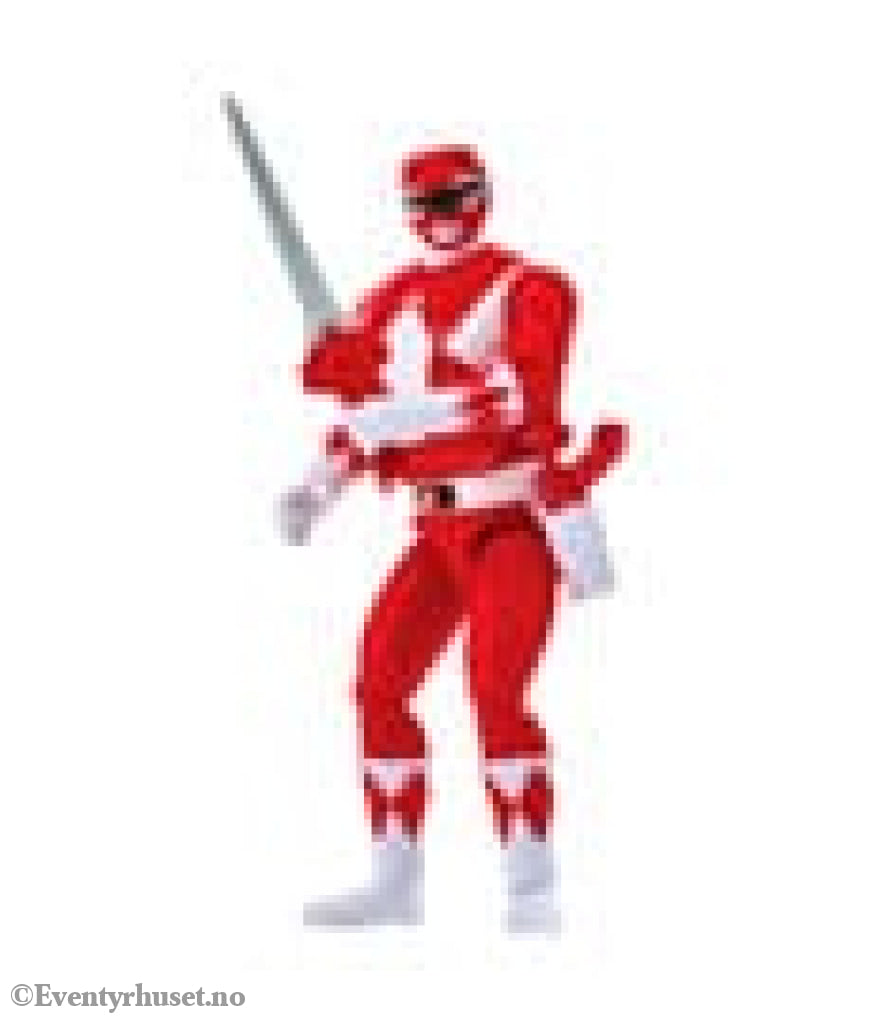 Mighty Morphin Power Rangers Action Figure Auto-Morphin Red Ranger 12 cm Actionfigur