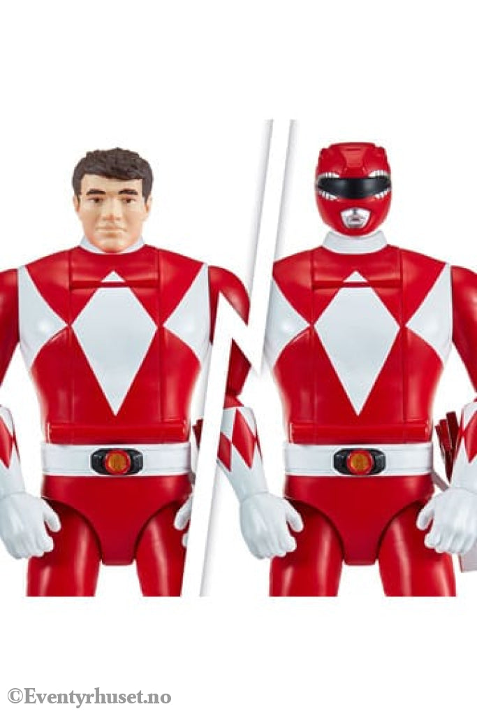 Mighty Morphin Power Rangers Action Figure Auto-Morphin Red Ranger 12 cm Actionfigur