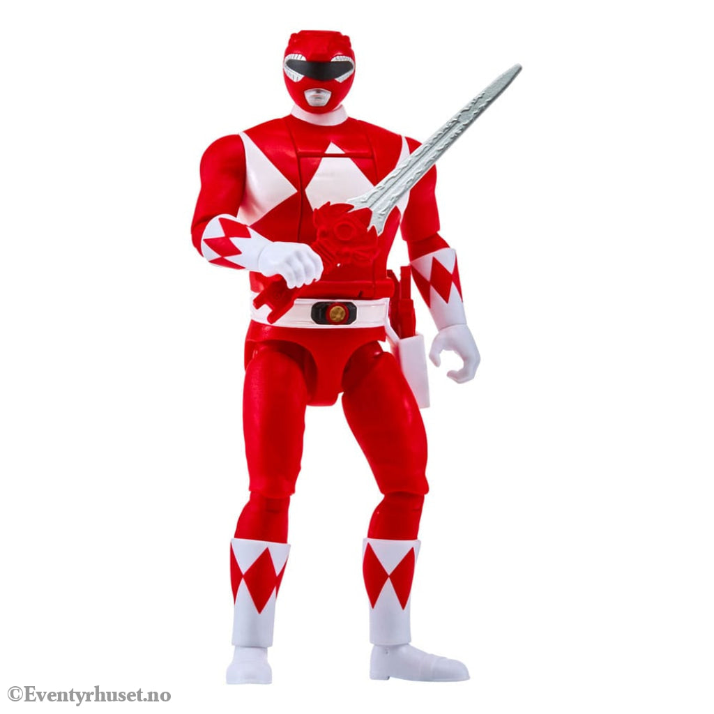 Mighty Morphin Power Rangers Action Figure Auto-Morphin Red Ranger 12 cm Actionfigur