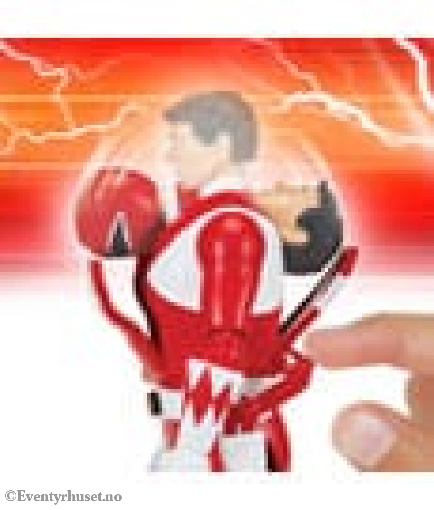 Mighty Morphin Power Rangers Action Figure Auto-Morphin Red Ranger 12 cm Actionfigur