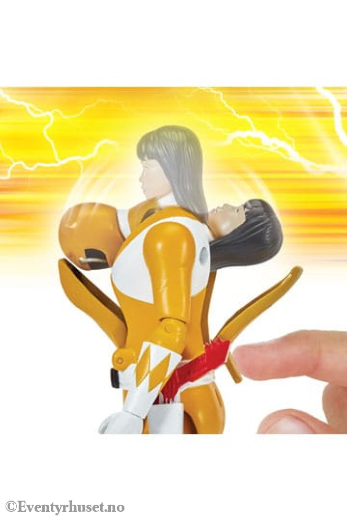 Mighty Morphin Power Rangers Action Figure Auto-Morphin Yellow Ranger 12 cm Actionfigur