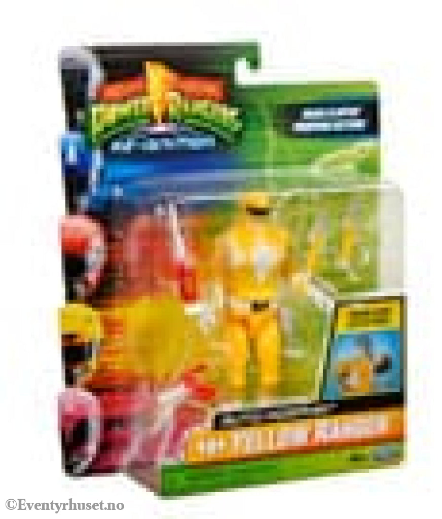 Mighty Morphin Power Rangers Action Figure Auto-Morphin Yellow Ranger 12 cm Actionfigur