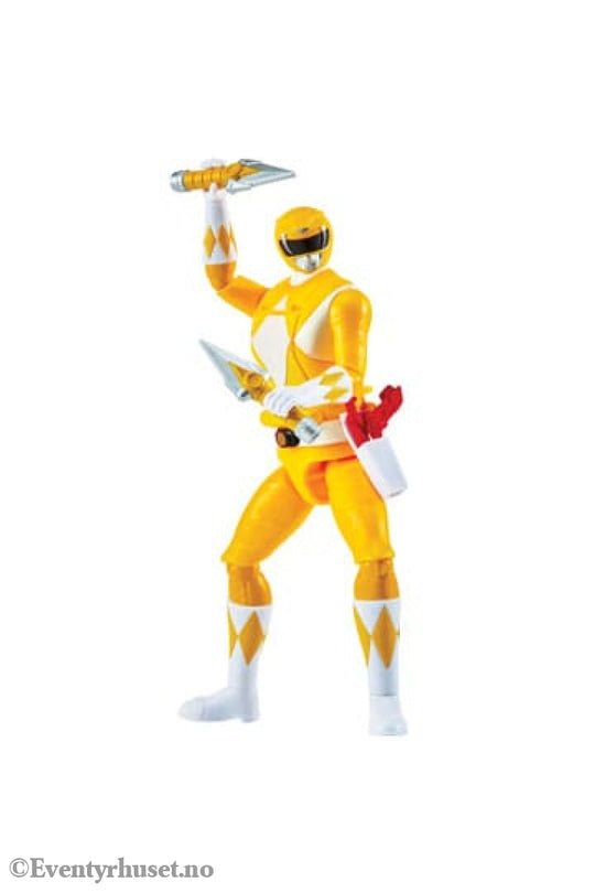 Mighty Morphin Power Rangers Action Figure Auto-Morphin Yellow Ranger 12 cm Actionfigur