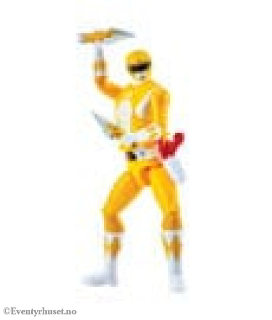 Mighty Morphin Power Rangers Action Figure Auto-Morphin Yellow Ranger 12 cm Actionfigur