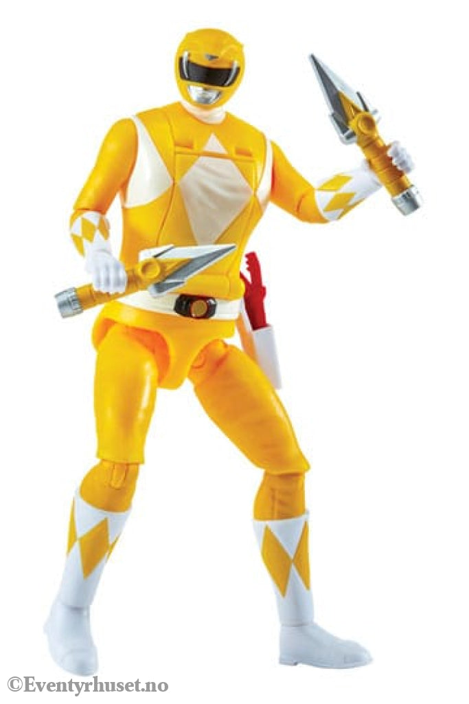 Mighty Morphin Power Rangers Action Figure Auto-Morphin Yellow Ranger 12 cm Actionfigur