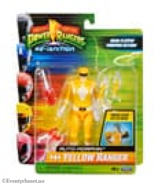Mighty Morphin Power Rangers Action Figure Auto-Morphin Yellow Ranger 12 cm Actionfigur
