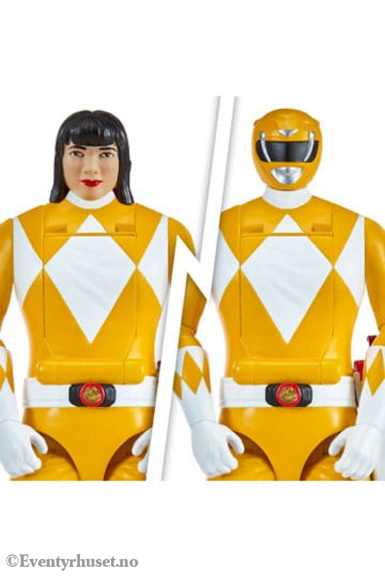 Mighty Morphin Power Rangers Action Figure Auto-Morphin Yellow Ranger 12 cm Actionfigur