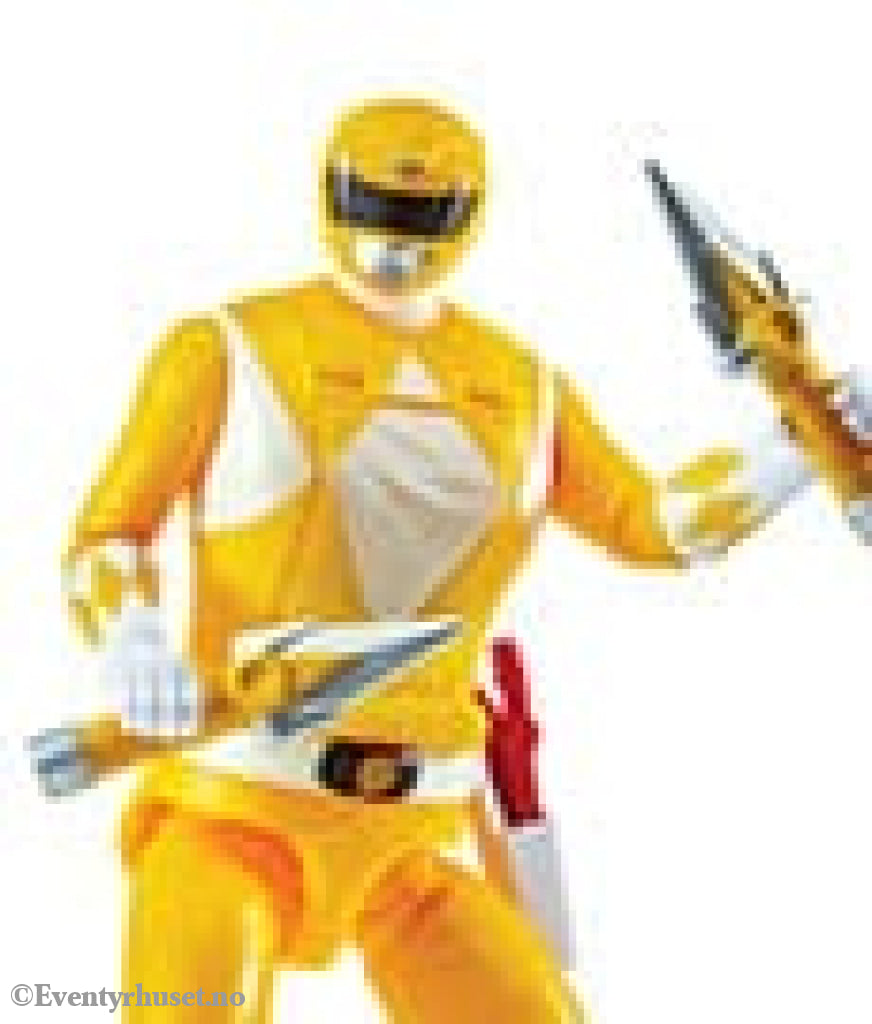 Mighty Morphin Power Rangers Action Figure Auto-Morphin Yellow Ranger 12 cm Actionfigur
