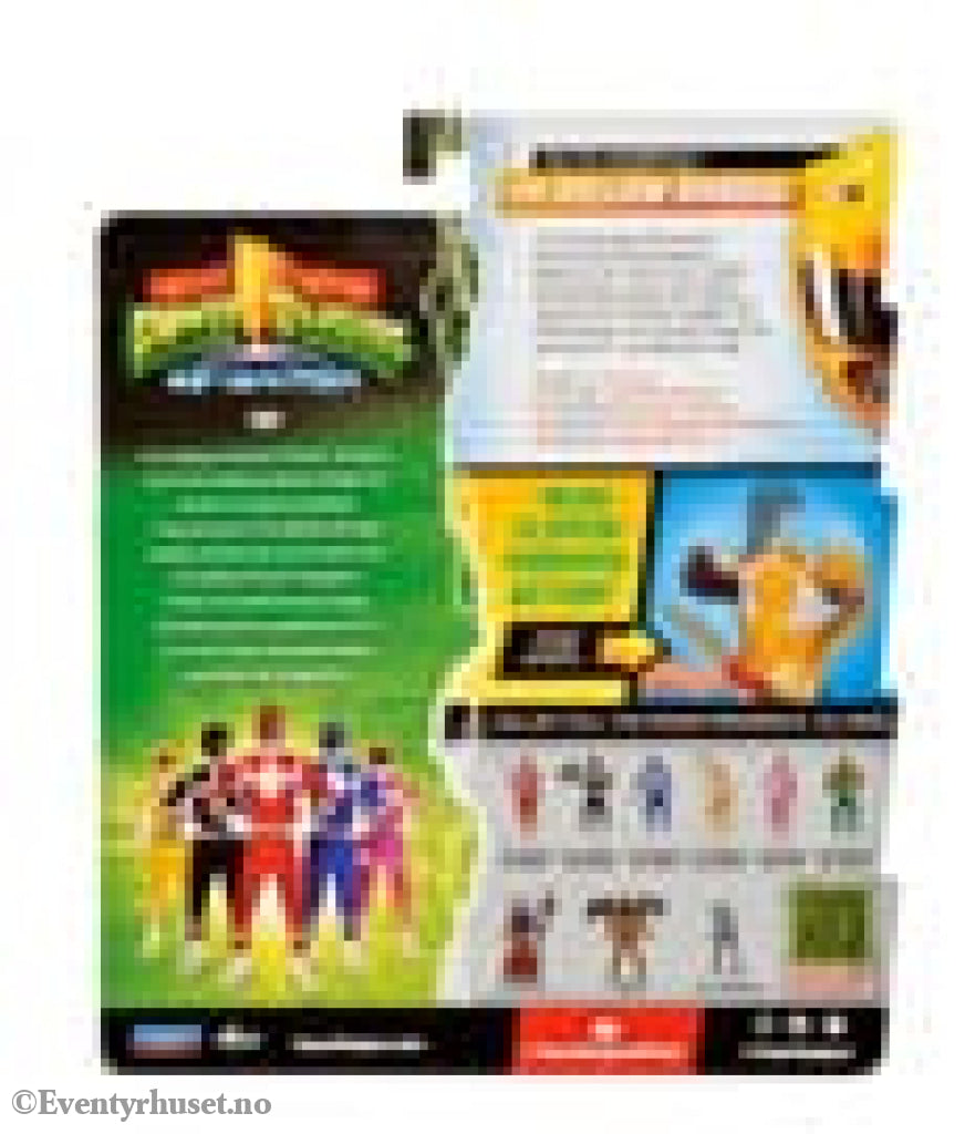 Mighty Morphin Power Rangers Action Figure Auto-Morphin Yellow Ranger 12 cm Actionfigur