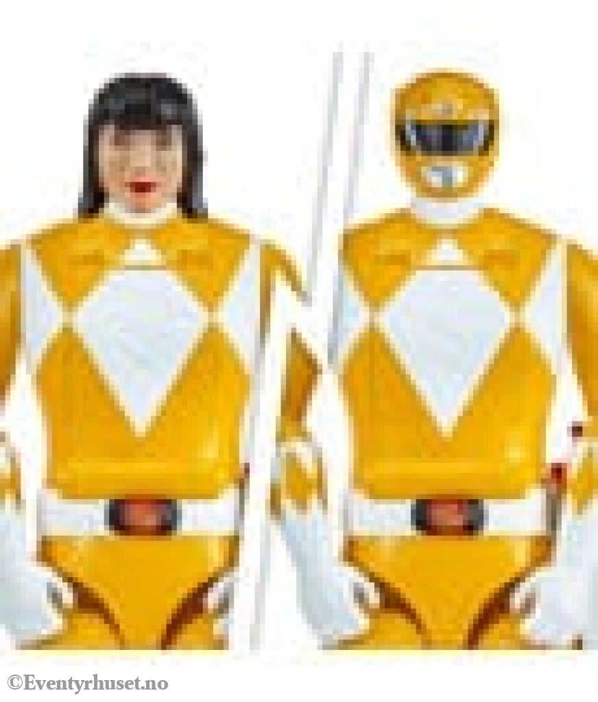 Mighty Morphin Power Rangers Action Figure Auto-Morphin Yellow Ranger 12 cm Actionfigur