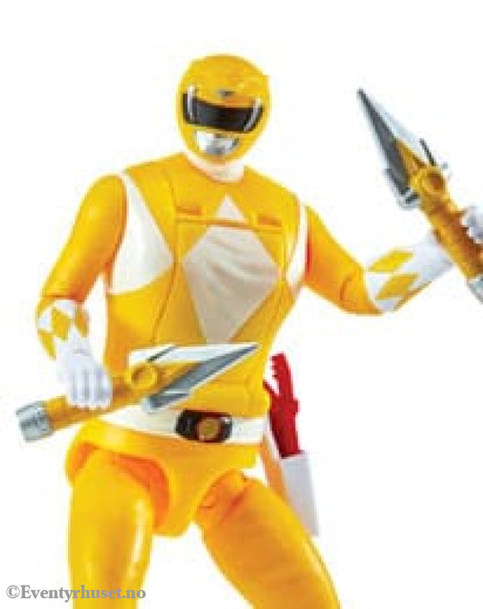 Mighty Morphin Power Rangers Action Figure Auto-Morphin Yellow Ranger 12 cm Actionfigur
