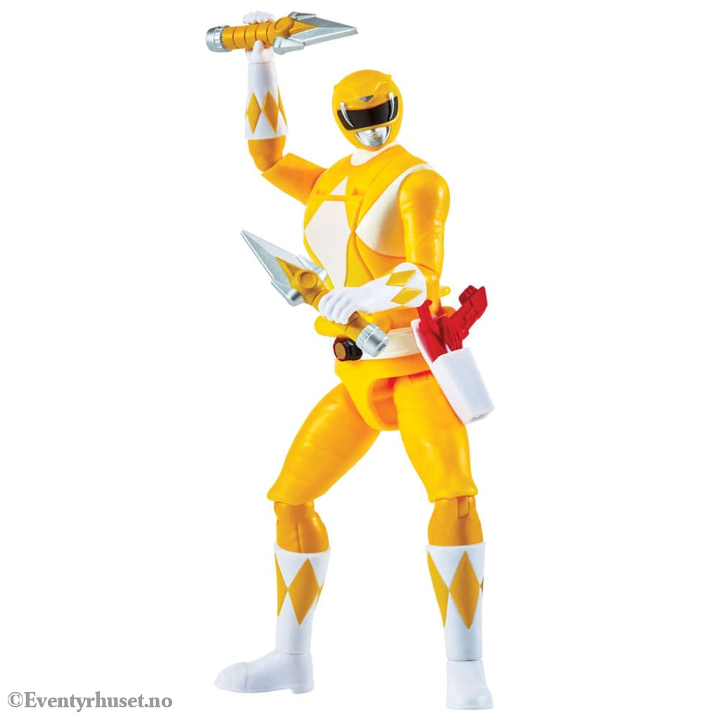Mighty Morphin Power Rangers Action Figure Auto-Morphin Yellow Ranger 12 cm Actionfigur