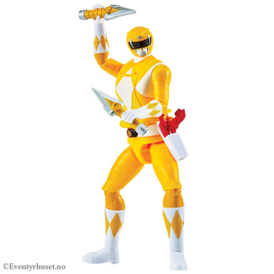 Mighty Morphin Power Rangers Action Figure Auto-Morphin Yellow Ranger 12 cm Actionfigur