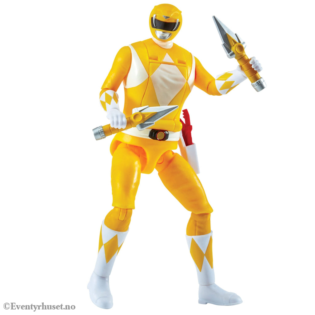 Mighty Morphin Power Rangers Action Figure Auto-Morphin Yellow Ranger 12 cm Actionfigur