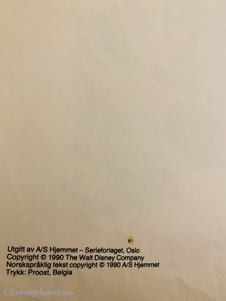 Mikke Mus. Pelskåpemysteriet Og Andre Mysterier. 1990 (Disney). Tegneseriealbum