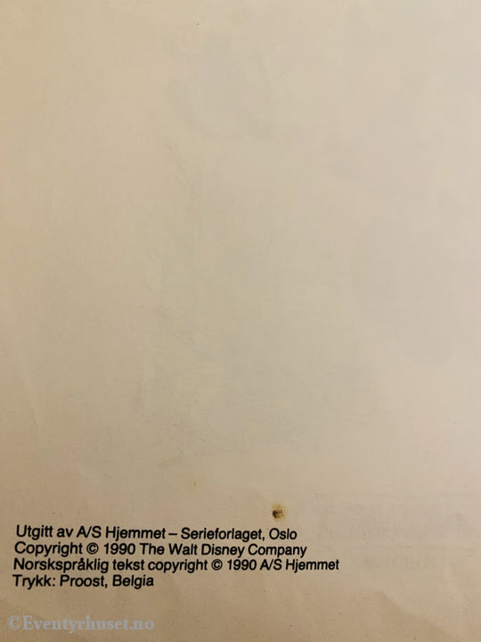 Mikke Mus. Pelskåpemysteriet Og Andre Mysterier. 1990 (Disney). Tegneseriealbum