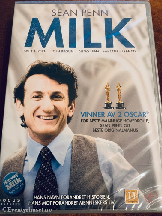 Milk. 2008. Dvd. Ny I Plast! Dvd