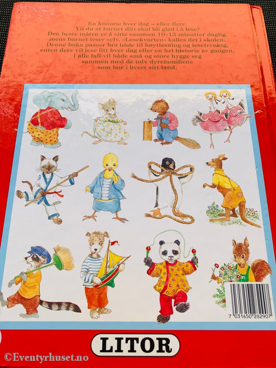 Min Store Bok Om Dyrefamilier Fra Hele Verden. 1991. Fortelling