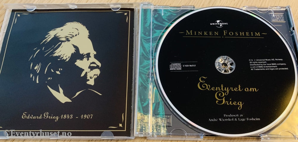 Minken Fosheim. Eventyret Om Grieg. Cd. Lydbok