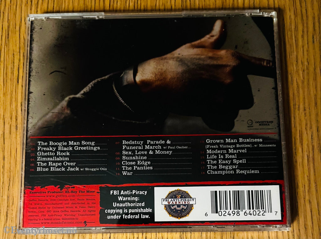 Mobb Deep 2004 Amerikaz Nightmare . CD.