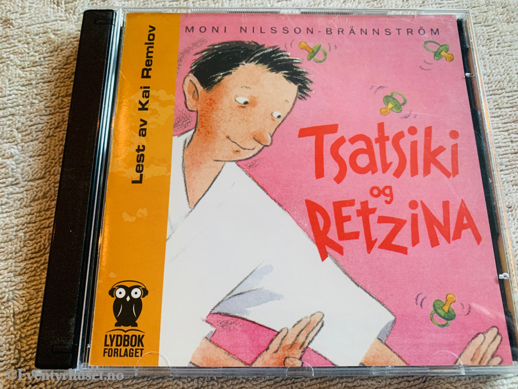 Moni Nilsson-Brännström. 2001. Tsatsiki og Retzina. Lydbok på CD.