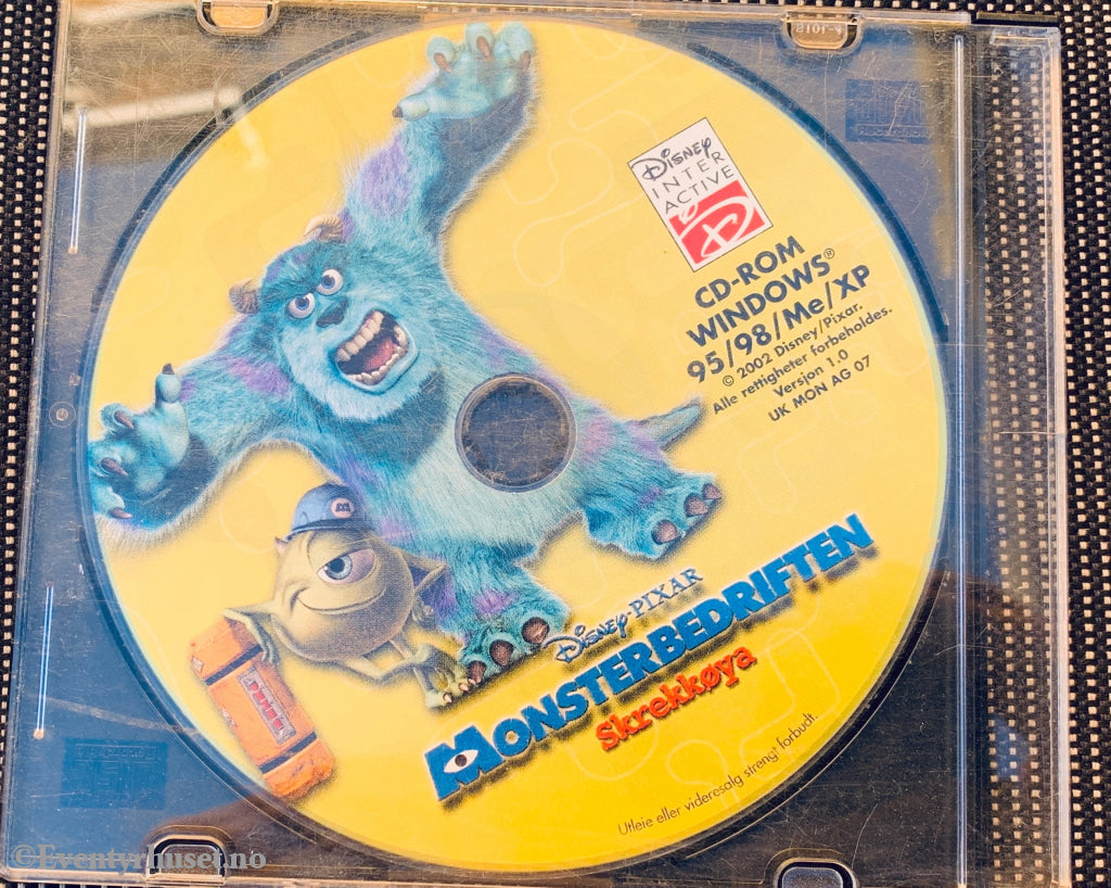 monsters inc scream team Monsters, Inc.: Scream Team (Monsterbedriften: Skrekkøya), 2002. PC-sp – Eventyrhuset