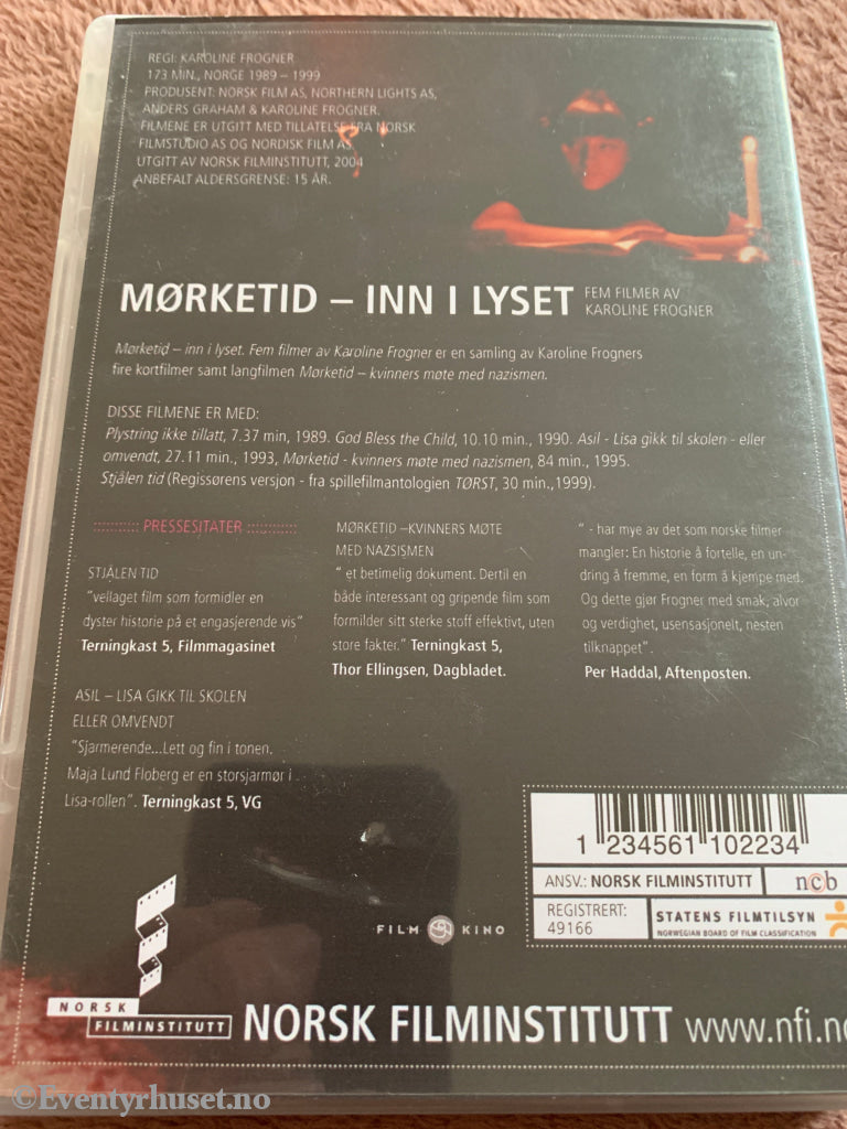 Mørketid – Inn i lyset (2007). DVD.