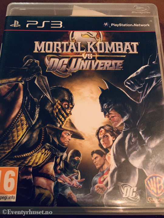 Mortal Kombat vs DC Universe. PS3.