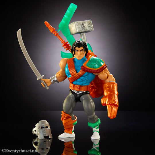 Masters of the Universe (MOTU) Origins Turtles of Grayskull Casey Jones – Actionfigur. Ny og uåpnet! Actionfigur