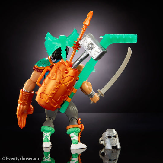 Masters of the Universe (MOTU) Origins Turtles of Grayskull Casey Jones – Actionfigur. Ny og uåpnet! Actionfigur