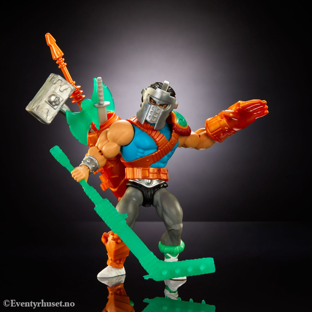 Masters of the Universe (MOTU) Origins Turtles of Grayskull Casey Jones – Actionfigur. Ny og uåpnet! Actionfigur