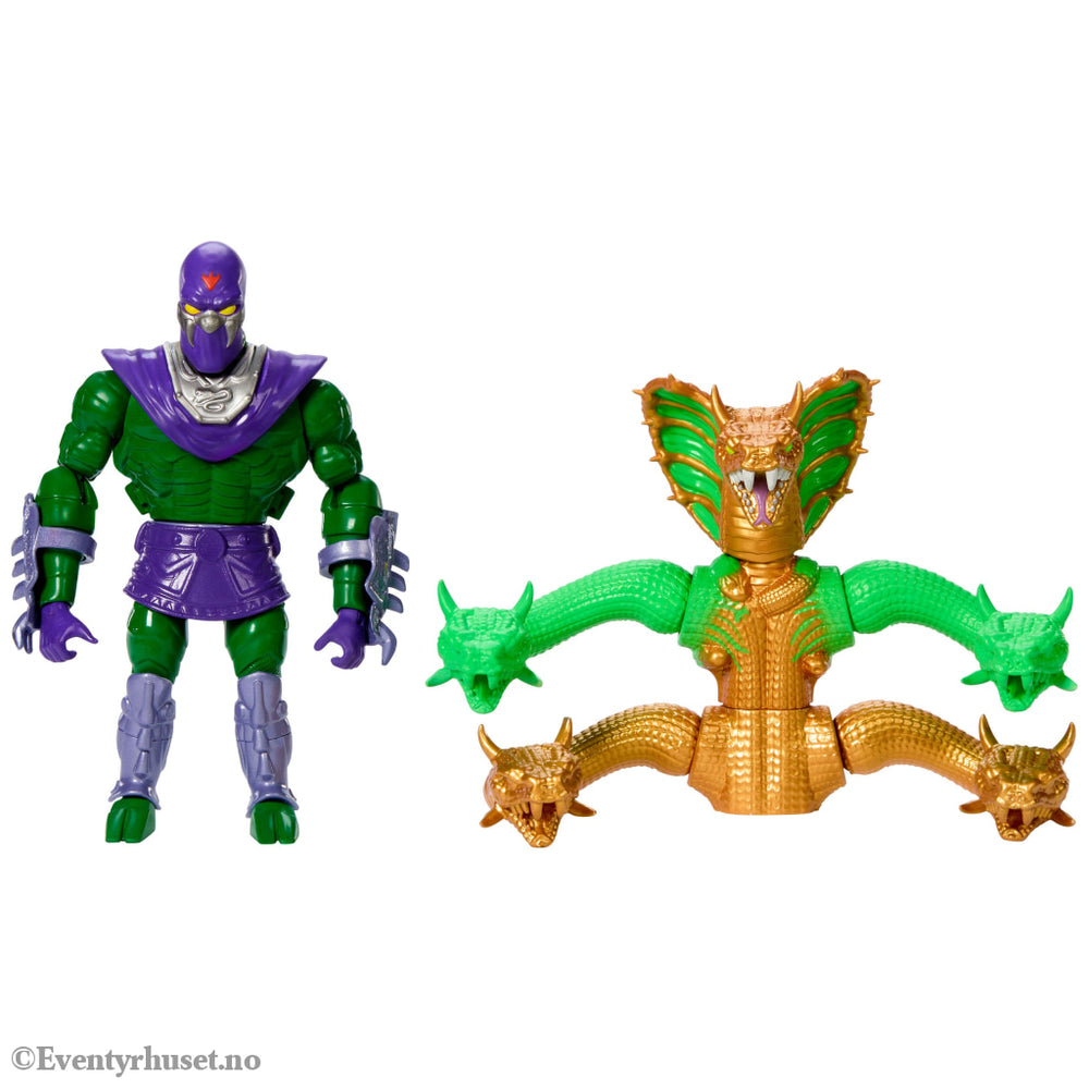 MOTU x TMNT: Turtles of Grayskull Deluxe Action Figure King Hiss 14 cm. Mint In Sealed Box (MISB)! Actionfigur