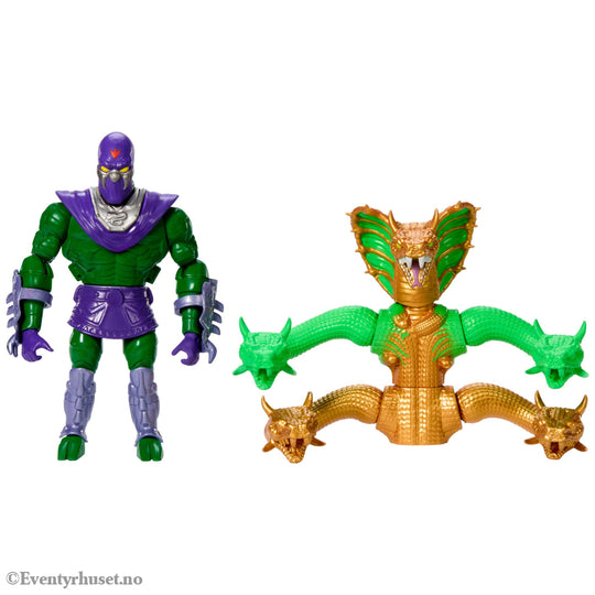 MOTU x TMNT: Turtles of Grayskull Deluxe Action Figure King Hiss 14 cm. Mint In Sealed Box (MISB)! Actionfigur