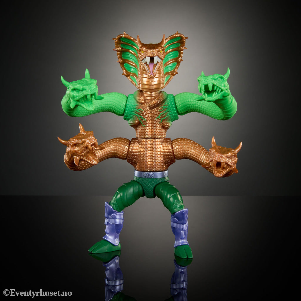 MOTU x TMNT: Turtles of Grayskull Deluxe Action Figure King Hiss 14 cm. Mint In Sealed Box (MISB)! Actionfigur