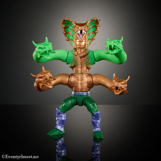 MOTU x TMNT: Turtles of Grayskull Deluxe Action Figure King Hiss 14 cm. Mint In Sealed Box (MISB)! Actionfigur