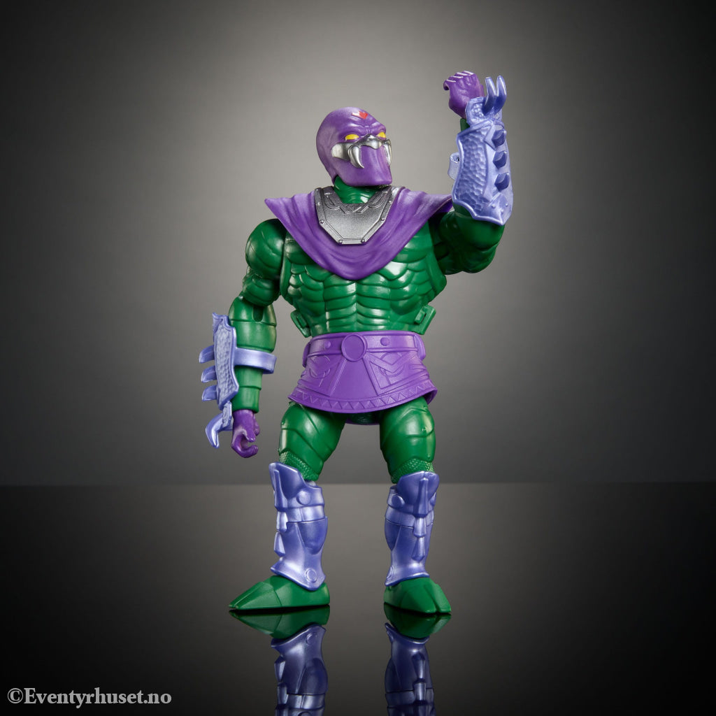 MOTU x TMNT: Turtles of Grayskull Deluxe Action Figure King Hiss 14 cm. Mint In Sealed Box (MISB)! Actionfigur