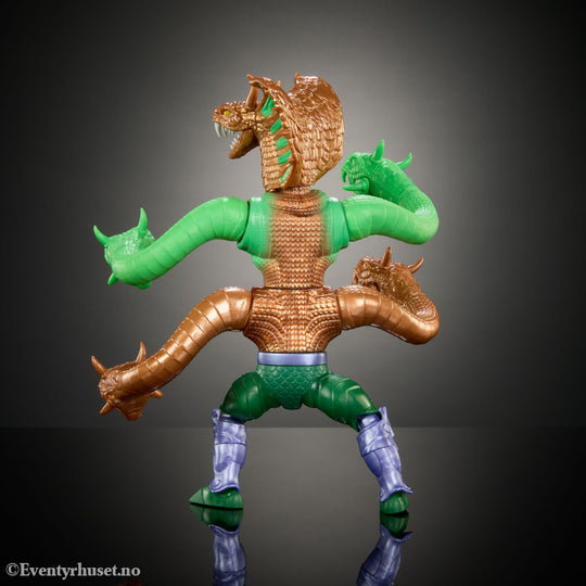 MOTU x TMNT: Turtles of Grayskull Deluxe Action Figure King Hiss 14 cm. Mint In Sealed Box (MISB)! Actionfigur