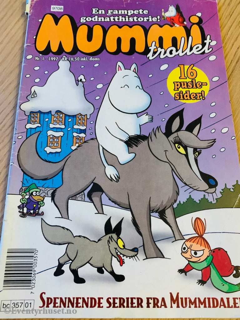 Mummitrollet. 1997/01. Tegneserieblad