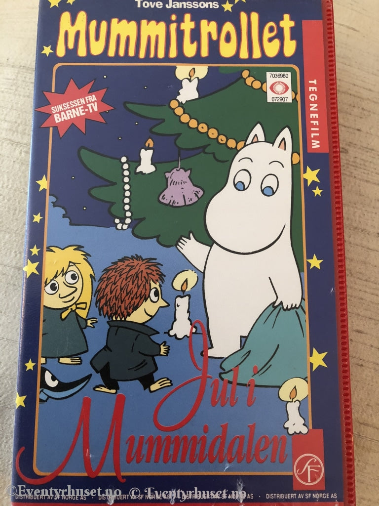 Mummitrollet - Jul I Mummidalen. Vhs. Vhs
