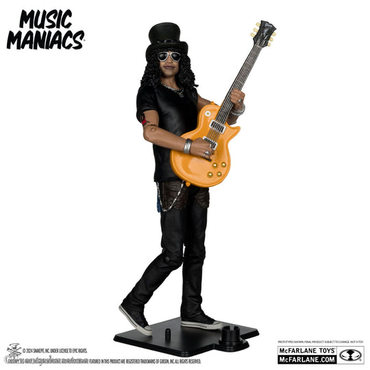 Music Maniacs Rock Action Figure Slash 15 cm Mint In Sealed Box (MISB)! Actionfigur