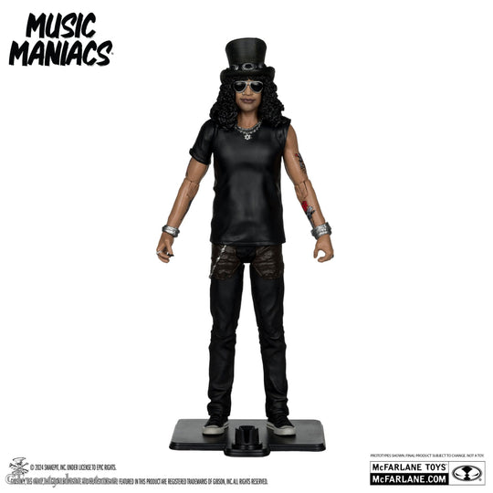 Music Maniacs Rock Action Figure Slash 15 cm Mint In Sealed Box (MISB)! Actionfigur